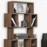 Bibliotecă Box, Diverse culori, 84x30x160 cm - Dark oak | SKU: 801CMY3603 | Bibliotecă Box, 84x30x160 cm, varianta Dark oak, produs pentru amenajarea locuinței, disponibil online în România la CasaMob