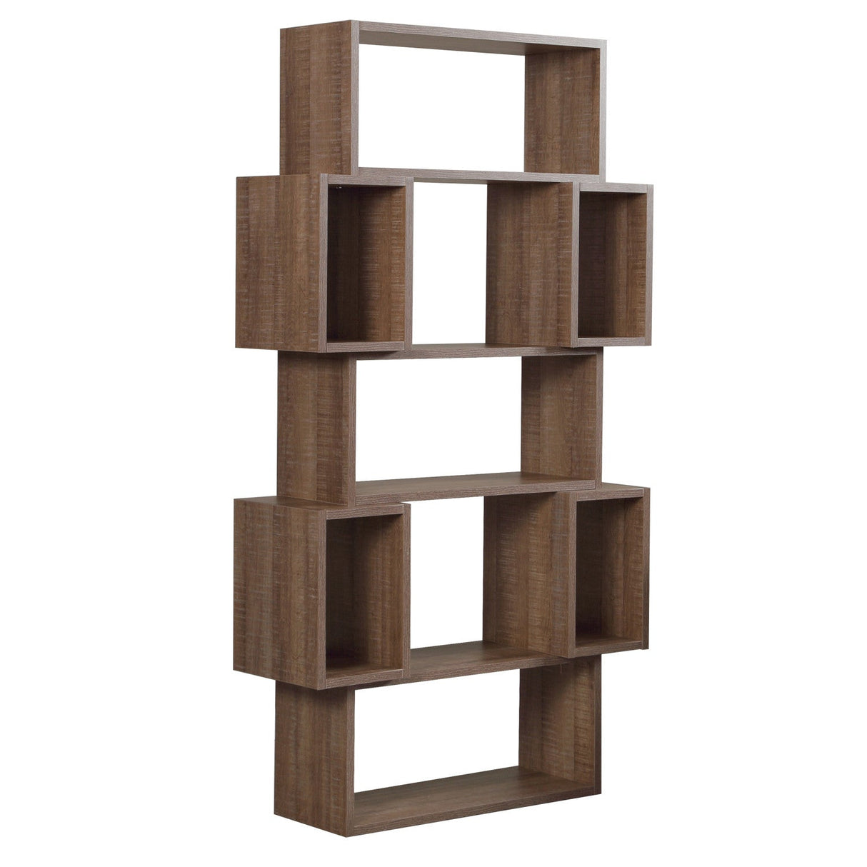 Bibliotecă Box, Diverse culori, 84x30x160 cm - Dark oak | SKU: 801CMY3603 | Bibliotecă Box, 84x30x160 cm, varianta Dark oak, produs pentru amenajarea locuinței, disponibil online în România la CasaMob