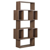 Bibliotecă Box, Diverse culori, 84x30x160 cm - Dark oak | SKU: 801CMY3603 | Bibliotecă Box, 84x30x160 cm, varianta Dark oak, produs pentru amenajarea locuinței, disponibil online în România la CasaMob