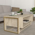 Măsuță de cafea Bianco, Travertin, 106.4x60x40.4 cm, SKU 804TRH2855, imagine 3