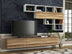 Comodă TV Damla, Alb - Nuc, 180x29.5x29.5 cm, SKU 804TRH3009, imagine 2
