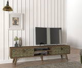 Comodă TV Valente (TV Sehpası), Nuc, 180x30x46 cm