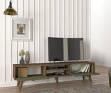Comodă TV Valente (TV Sehpası), Nuc, 180x30x46 cm