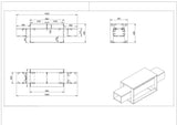 Comodă TV Bianco, Diverse culori, 160x46x50 cm - Negru - Auriu | SKU: 804TRH3054 | Comodă TV Bianco, 160x46x50 cm, varianta Negru - Auriu, produs pentru amenajarea locuinței, disponibil online în România la CasaMob