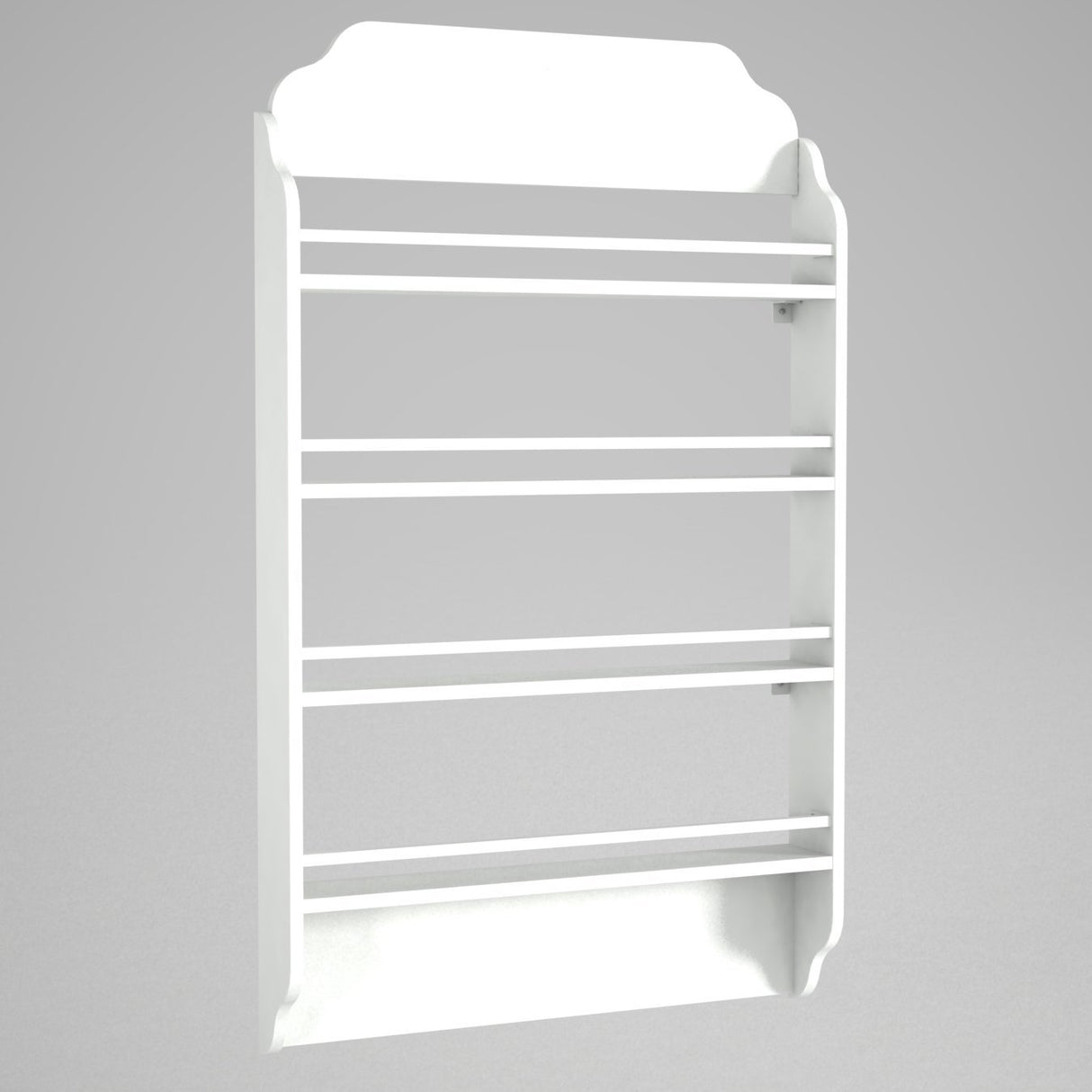 Bibliotecă Montessori, Alb, 80x12x132 cm