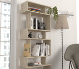 Bibliotecă Blok, Diverse culori, 60x20x165 cm - Travertin | SKU: 804TRH3629 | Bibliotecă Blok, 60x20x165 cm, varianta Travertin, produs pentru amenajarea locuinței, disponibil online în România la CasaMob
