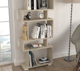 Bibliotecă Blok, Diverse culori, 60x20x165 cm - Travertin | SKU: 804TRH3629 | Bibliotecă Blok, 60x20x165 cm, varianta Travertin, produs pentru amenajarea locuinței, disponibil online în România la CasaMob