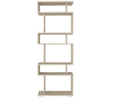 Bibliotecă Blok, Diverse culori, 60x20x165 cm - Travertin | SKU: 804TRH3629 | Bibliotecă Blok, 60x20x165 cm, varianta Travertin, produs pentru amenajarea locuinței, disponibil online în România la CasaMob