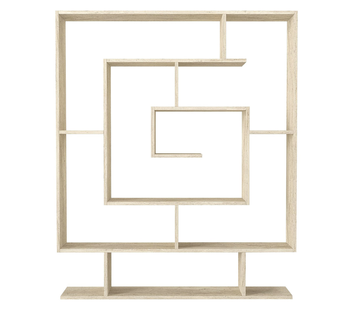 Bibliotecă Sarmasik, Travertin, 125x22x149 cm