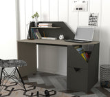 Birou Gusto, Antracit, 140x60x74 cm