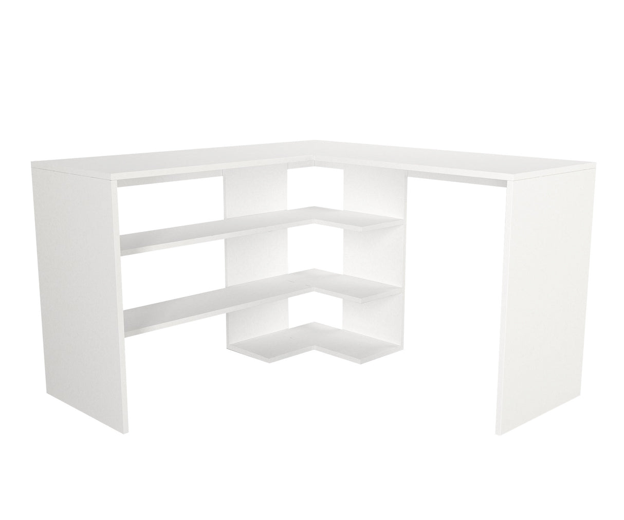 Birou Stylo, Diverse culori, 120x120x74 cm - Alb | SKU: 804TRH3817 | Birou Stylo, 120x120x74 cm, varianta Alb, produs pentru amenajarea locuinței, disponibil online în România la CasaMob