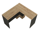 Birou Stylo, Diverse culori, 120x120x74 cm - Sapphire - Antracit | SKU: 804TRH3818 | Birou Stylo, 120x120x74 cm, varianta Sapphire - Antracit, produs pentru amenajarea locuinței, disponibil online în România la CasaMob
