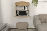 Birou Indy, Stejar, 72x50x75 cm