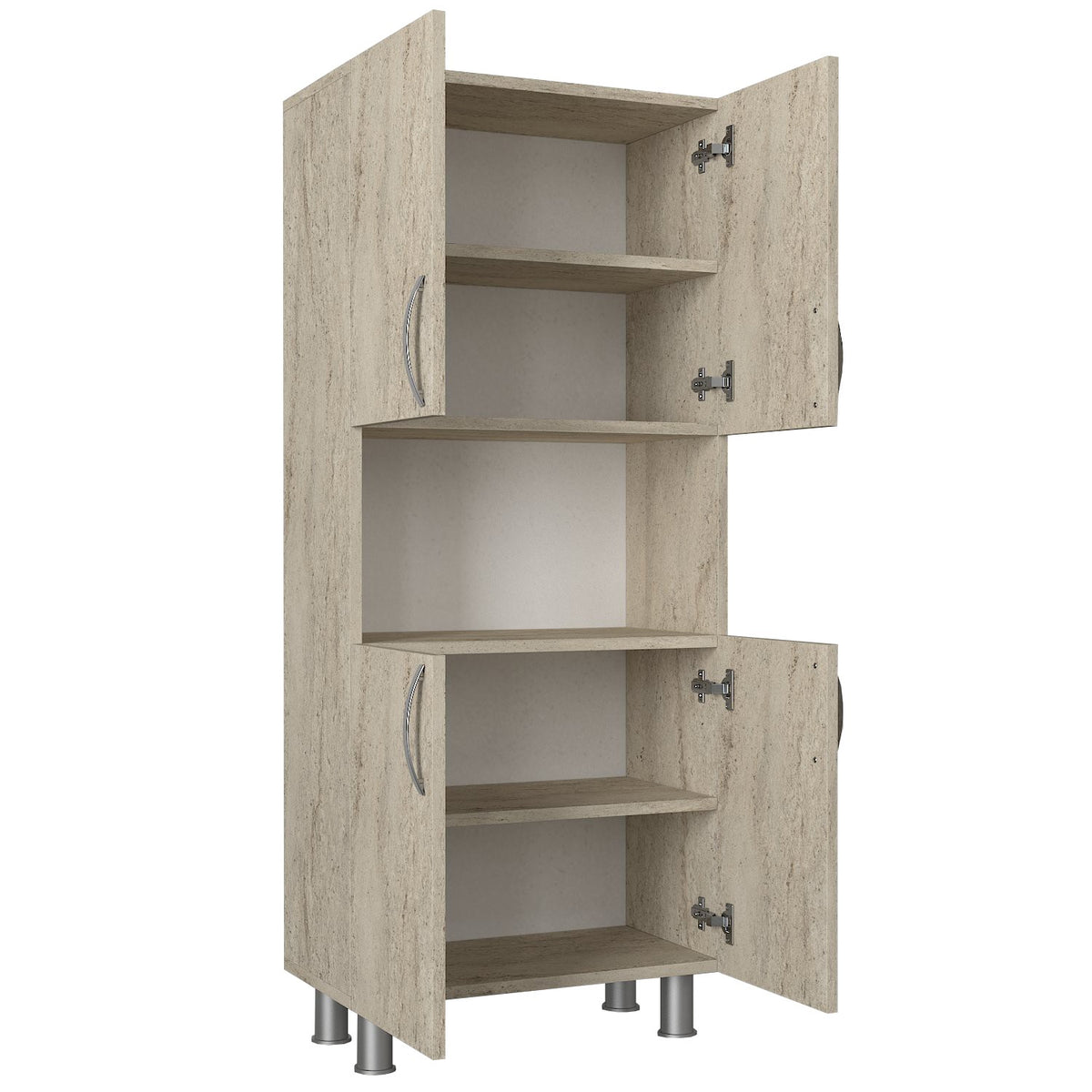 Dulap de baie William, Travertin, 59.5x29.5x140.3 cm, SKU 804TRH4152, imagine 6