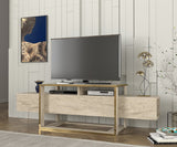 Comodă TV Bianco, Diverse culori, 160x46x50 cm - Travertin | SKU: 804TRH4920 | Comodă TV Bianco, 160x46x50 cm, varianta Travertin, produs pentru amenajarea locuinței, disponibil online în România la CasaMob