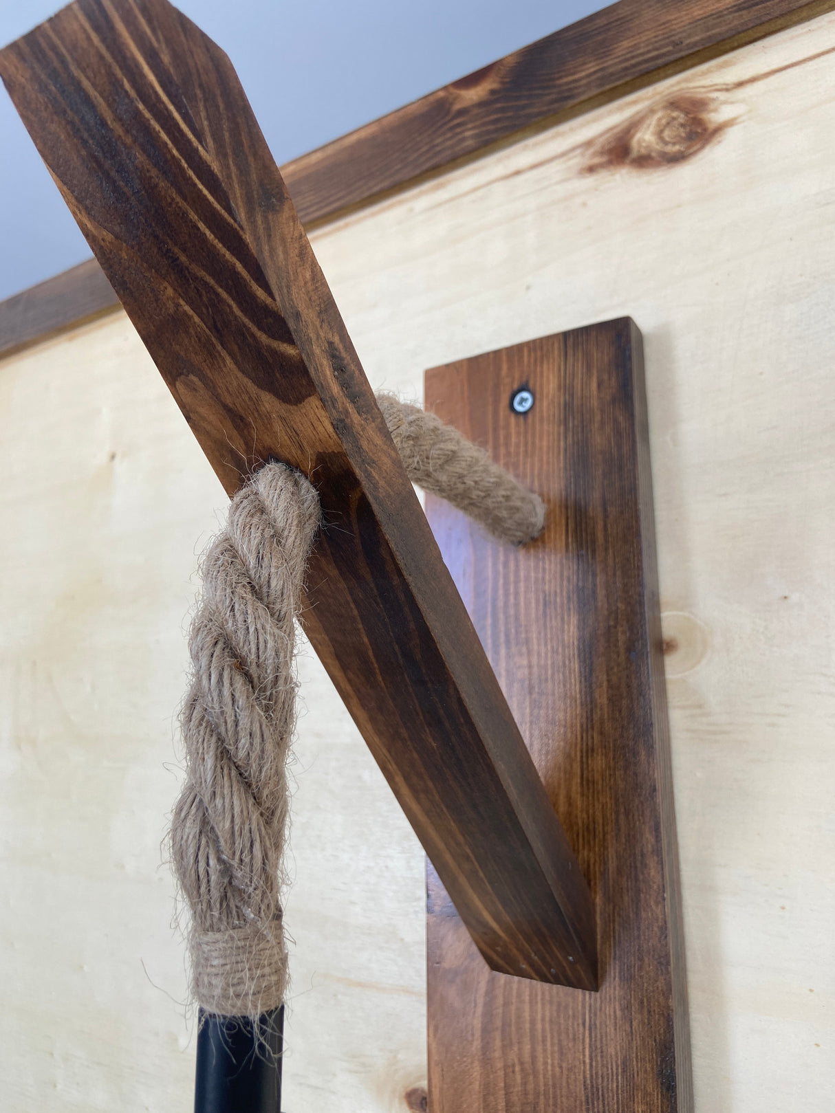 Aplică de perete Ahşap Aplik 18, Nuc, 23x9x45 cm