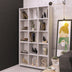Bibliotecă Pritone, Alb, 90x25x160 cm, SKU 811MDD3605, imagine 2