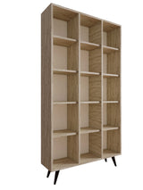 Bibliotecă Zipa, Travertin, 100x25x184 cm
