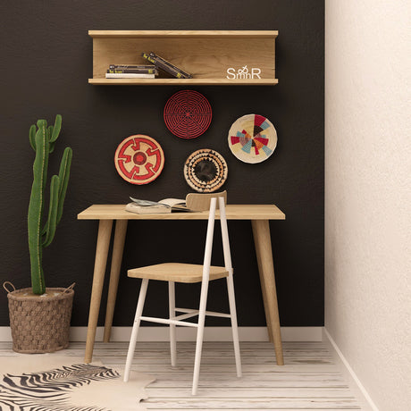 Birou Fluse, Stejar, 80x60x74 cm