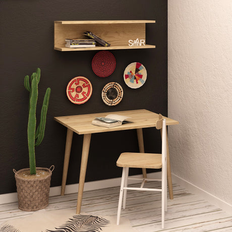 Birou Fluse, Stejar, 80x60x74 cm
