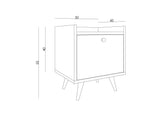 Noptieră Dopo, Diverse culori, 50x40x55 cm - Travertin | SKU: 811MDD3441 | Noptieră Dopo, 50x40x55 cm, varianta Travertin, produs pentru amenajarea locuinței, disponibil online în România la CasaMob