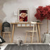 Birou Soomin, Stejar - Alb, 120x60x74 cm, SKU 811MDD3806, imagine 1