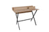 Birou Panama cu picioare metalice, Stejar, 100 x 89 x 50 cm, SKU 811MDD3819