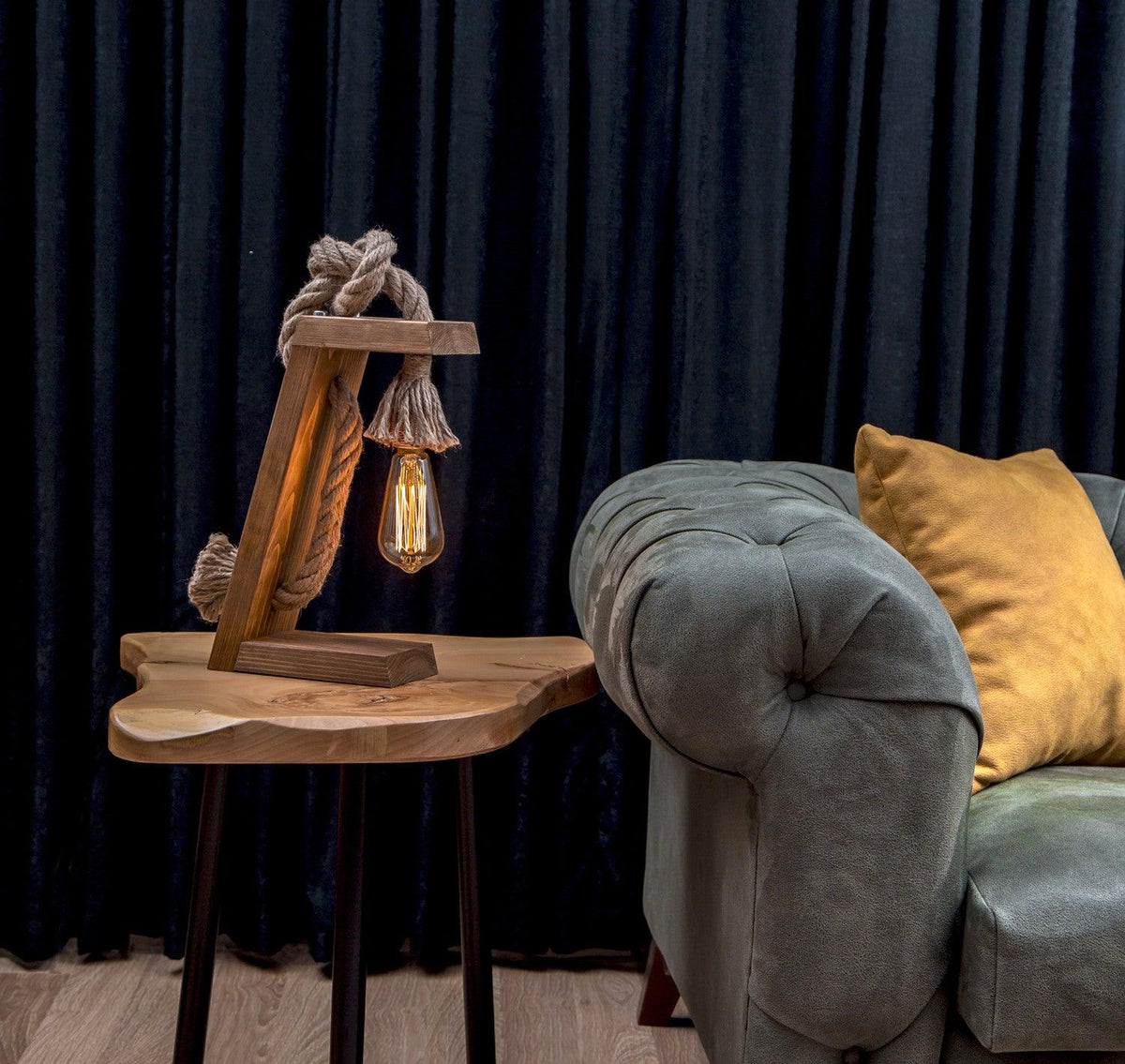 Veioză KN13 Table Lamp, Maro, SKU 812LST1413