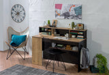 Birou Black Large, Multicolor, 138x58x75 cm