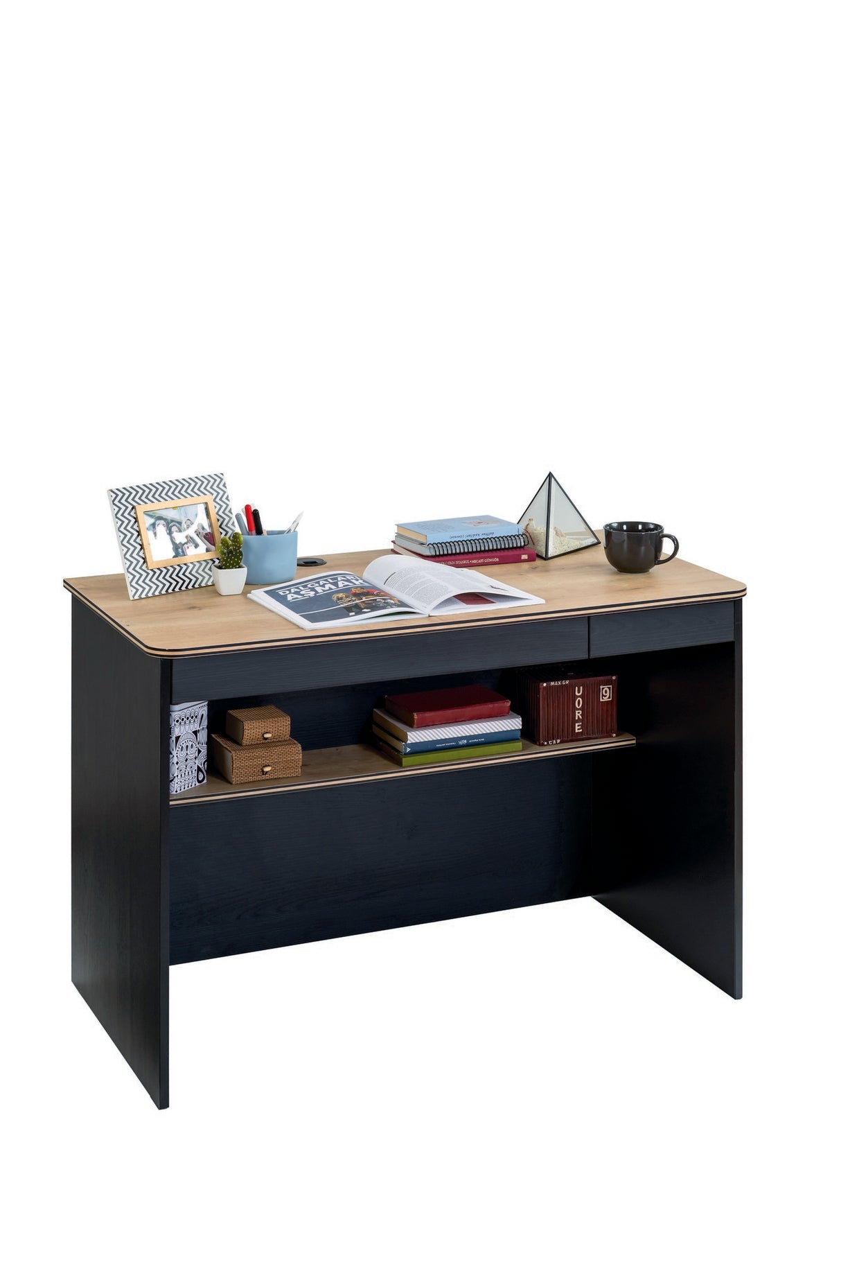 Birou Black Small, Multicolor, 110x58x75 cm