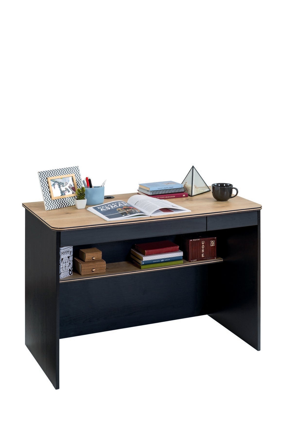 Birou Black Small, Multicolor, 110x58x75 cm