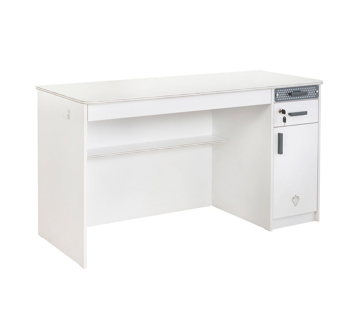 Birou White Wide, Multicolor, 138x58x75 cm