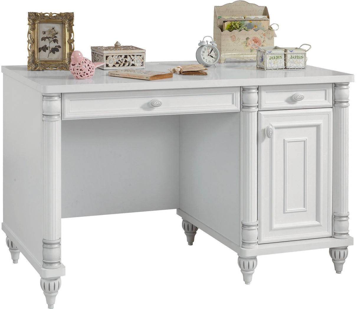 Birou Romantic, Multicolor, 117x61x75 cm