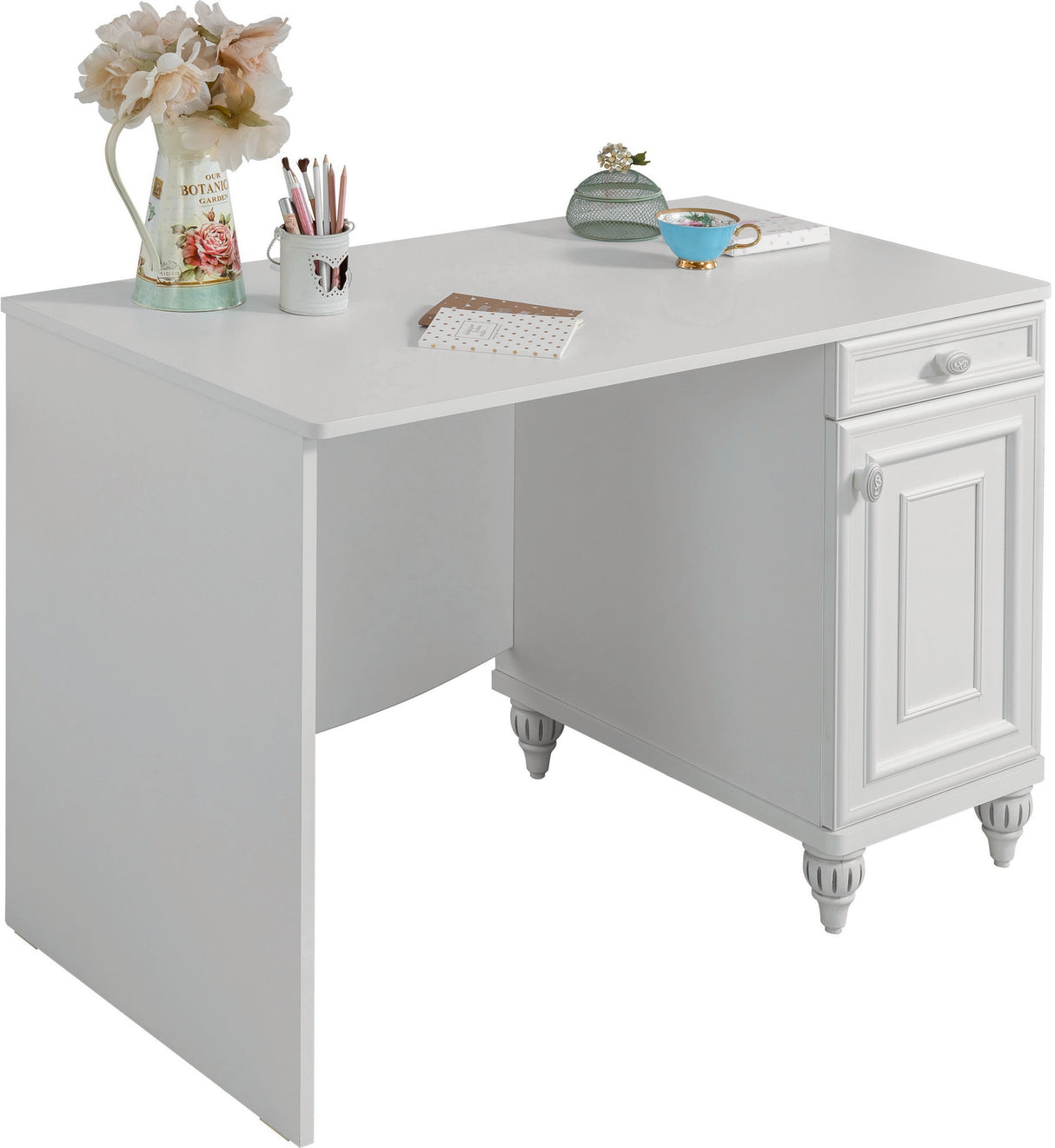 Birou Romantica, Multicolor, 106x61x75 cm