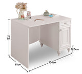 Birou Romantica, Multicolor, 106x61x75 cm