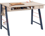 Birou Trio Medium, Multicolor, 114x64x76 cm