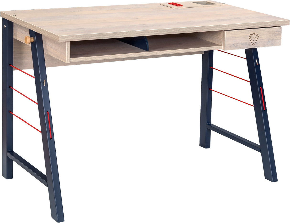 Birou Trio Medium, Multicolor, 114x64x76 cm