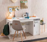 Birou White Wide, Multicolor, 138x58x75 cm