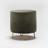 Taburet Asmara 22, Khaki, 40x40x40 cm