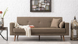 Canapea extensibilă Dublin, 3 locuri, Diverse culori, 214x75x90 cm - Maro | SKU: 825BLC1170 | Canapea extensibilă Dublin, 3 locuri, 214x75x90 cm, varianta Maro, produs pentru amenajarea locuinței, disponibil online în România la CasaMob