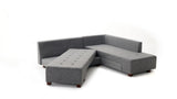 Canapea extensibilă de colț Manama, Dreapta, Diverse culori, 280x206x85 cm - Gri închis | SKU: 825BLC1181 | Canapea extensibilă de colț Manama, Dreapta, 280x206x85 cm, varianta Gri închis, produs pentru amenajarea locuinței, disponibil online în România la CasaMob