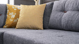Canapea extensibilă de colț Manama, Stânga, Diverse culori, 280x206x85 cm - Gri închis | SKU: 825BLC1182 | Canapea extensibilă de colț Manama, Stânga, 280x206x85 cm, varianta Gri închis, produs pentru amenajarea locuinței, disponibil online în România la CasaMob