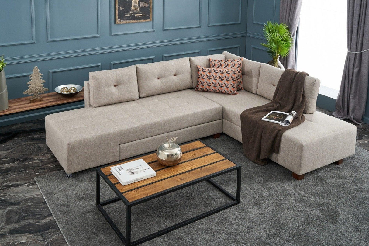 Canapea extensibilă de colț Manama, Dreapta, Diverse culori, 280x206x85 cm - Bordo | SKU: 825BLC1185 | Canapea extensibilă de colț Manama, Dreapta, 280x206x85 cm, varianta Bordo, produs pentru amenajarea locuinței, disponibil online în România la CasaMob