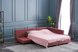 Canapea extensibilă de colț Manama, Dreapta, Diverse culori, 280x206x85 cm - Bordo | SKU: 825BLC1185 | Canapea extensibilă de colț Manama, Dreapta, 280x206x85 cm, varianta Bordo, produs pentru amenajarea locuinței, disponibil online în România la CasaMob