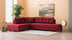 Bordo | SKU: 825BLC1186 | Canapea extensibilă de colț Manama, Stânga, 280x206x85 cm, varianta Bordo, produs pentru amenajarea locuinței, disponibil online în România la CasaMob