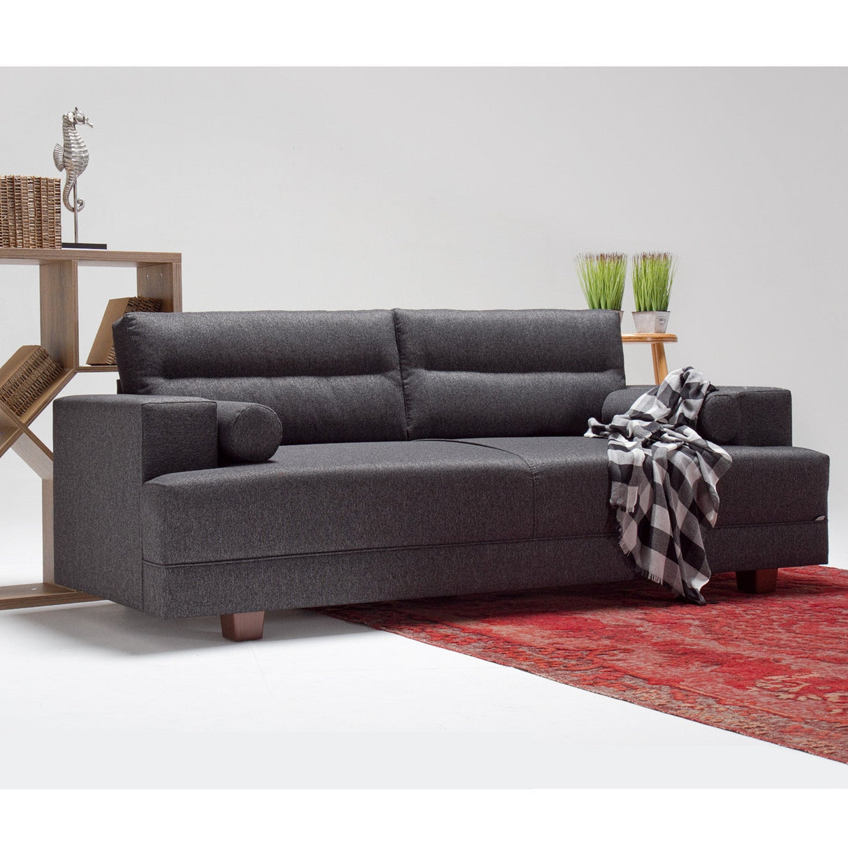 Canapea fixă Oslo, Diverse culori, Diverse configurații, 210x78x85 cm - Gri - 3 locuri | SKU: 825BLC1190 | Canapea fixă Oslo, 210x78x85 cm, varianta Gri - 3 locuri, produs pentru amenajarea locuinței, disponibil online în România la CasaMob