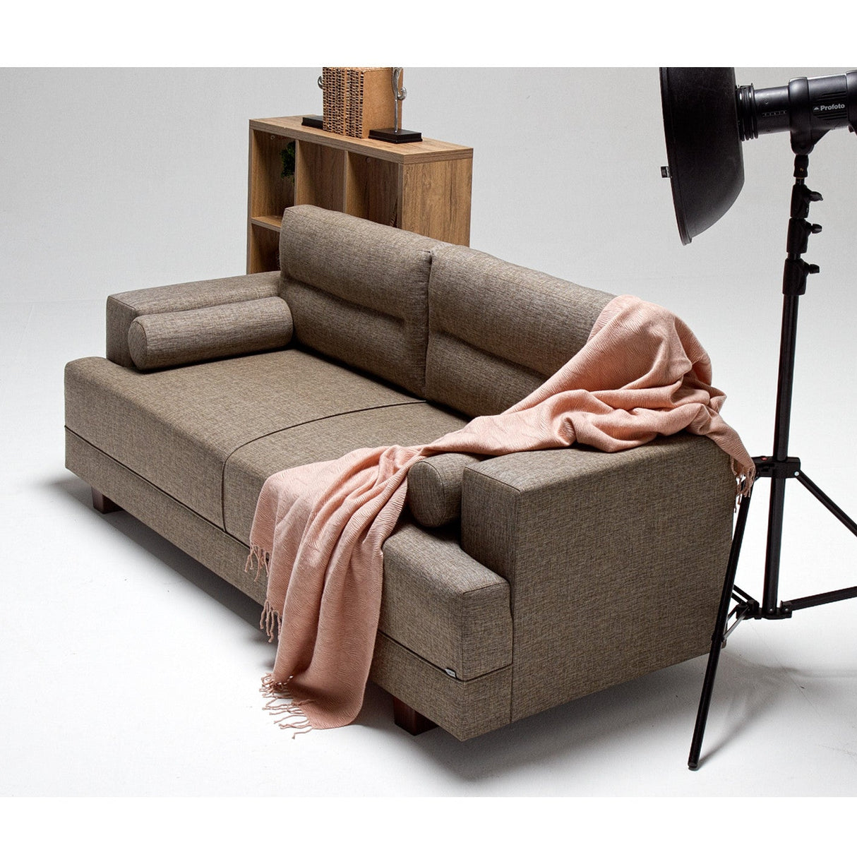 Canapea fixă Oslo, Diverse culori, Diverse configurații, 210x78x85 cm - Maro - 3 locuri | SKU: 825BLC1191 | Canapea fixă Oslo, 210x78x85 cm, varianta Maro - 3 locuri, produs pentru amenajarea locuinței, disponibil online în România la CasaMob
