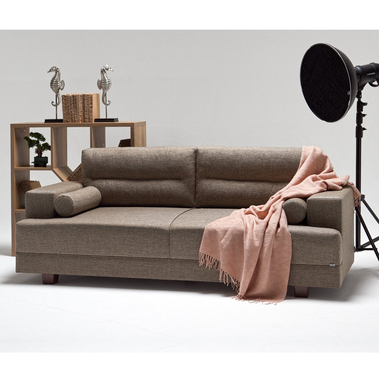 Canapea fixă Oslo, Diverse culori, Diverse configurații, 210x78x85 cm - Maro - 3 locuri | SKU: 825BLC1191 | Canapea fixă Oslo, 210x78x85 cm, varianta Maro - 3 locuri, produs pentru amenajarea locuinței, disponibil online în România la CasaMob