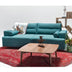 Turcoaz - 3 locuri | SKU: 825BLC1192 | Canapea fixă Oslo, 210x78x85 cm, varianta Turcoaz - 3 locuri, produs pentru amenajarea locuinței, disponibil online în România la CasaMob