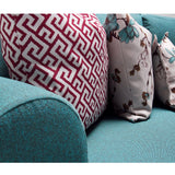 Canapea fixă 3 locuri Samara, Diverse culori, 210x80x85 cm - Turcoaz | SKU: 825BLC1195 | Canapea fixă 3 locuri Samara, 210x80x85 cm, varianta Turcoaz, produs pentru amenajarea locuinței, disponibil online în România la CasaMob